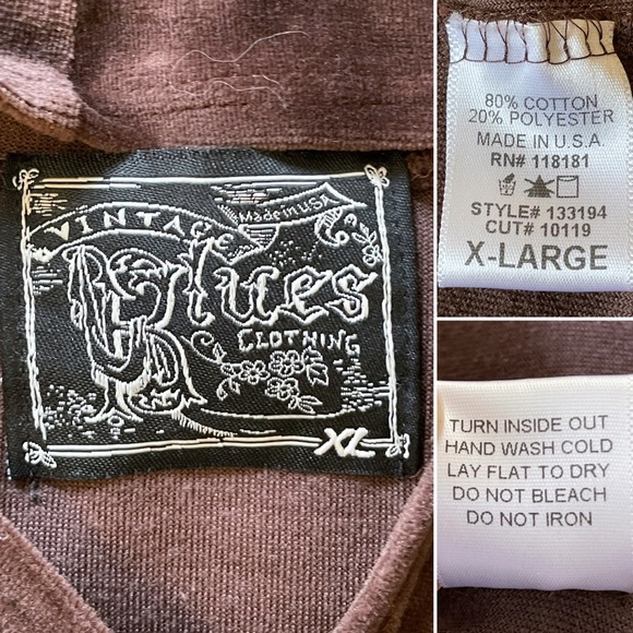 🔥Rare🔥 Y2K Vintage Brown Velour Embellished Track Suit, XL, Made in 🇺🇸 - Picture 15 of 16